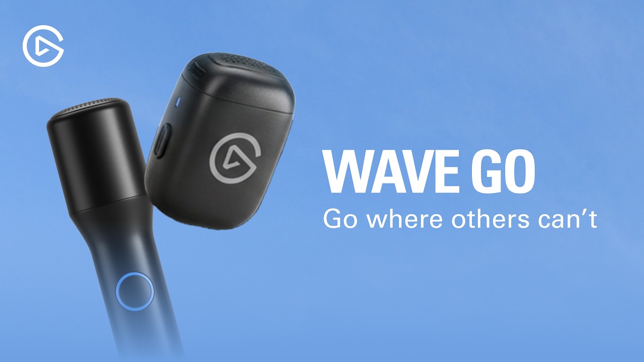 El micrófono inalámbrico Elgato Wave Go