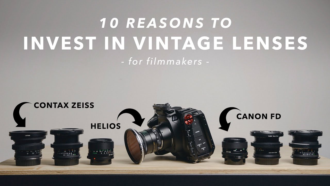 Por qué los cineastas usan lentes vintage