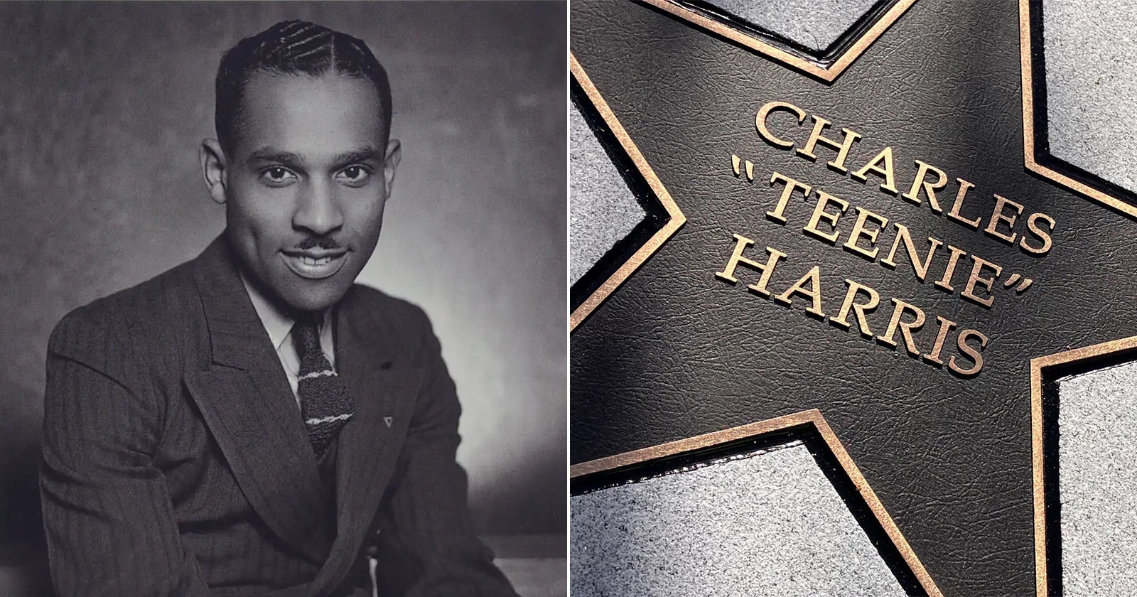 Charles Teenie Harris y su estrella en el Paseo de la Fama de Pittsburgh