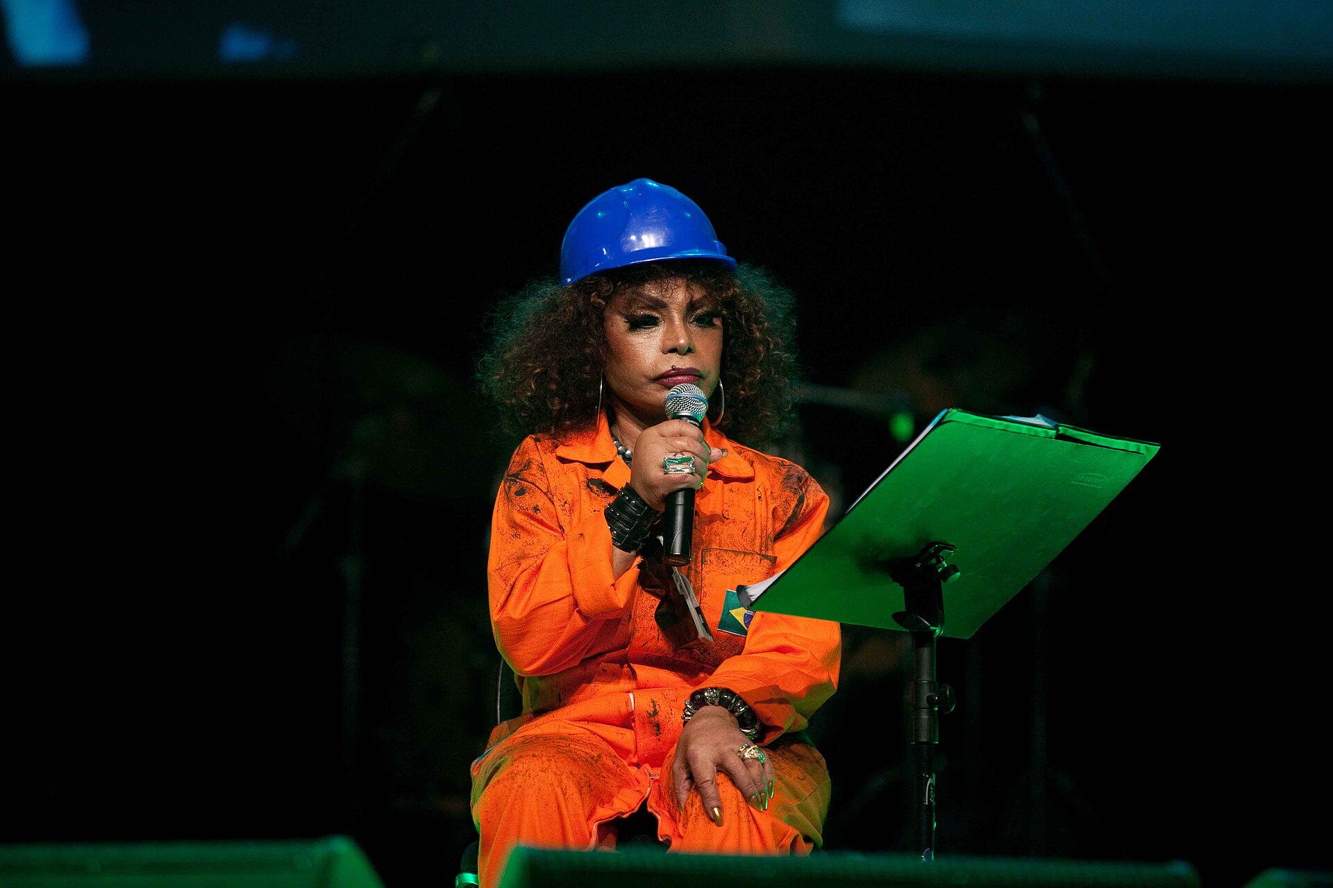 Elza Soares en concierto