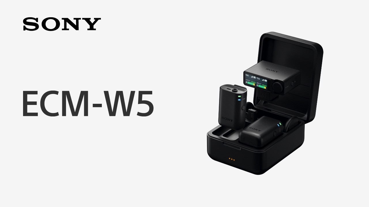 Presentación oficial del Sony ECM-W5
