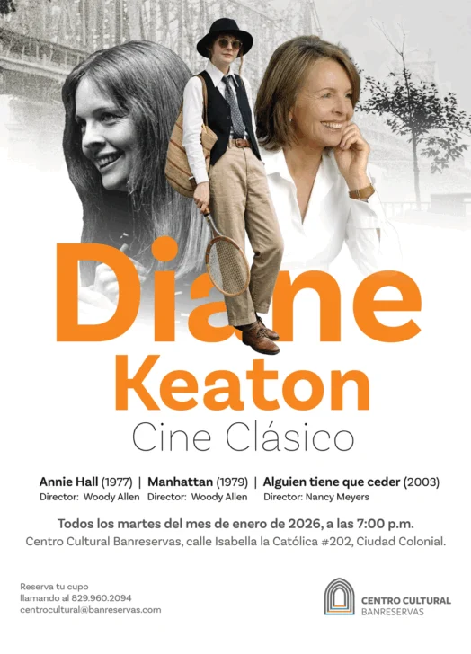 Cartel de las noches de cine clásico del Centro Cultural Banreservas