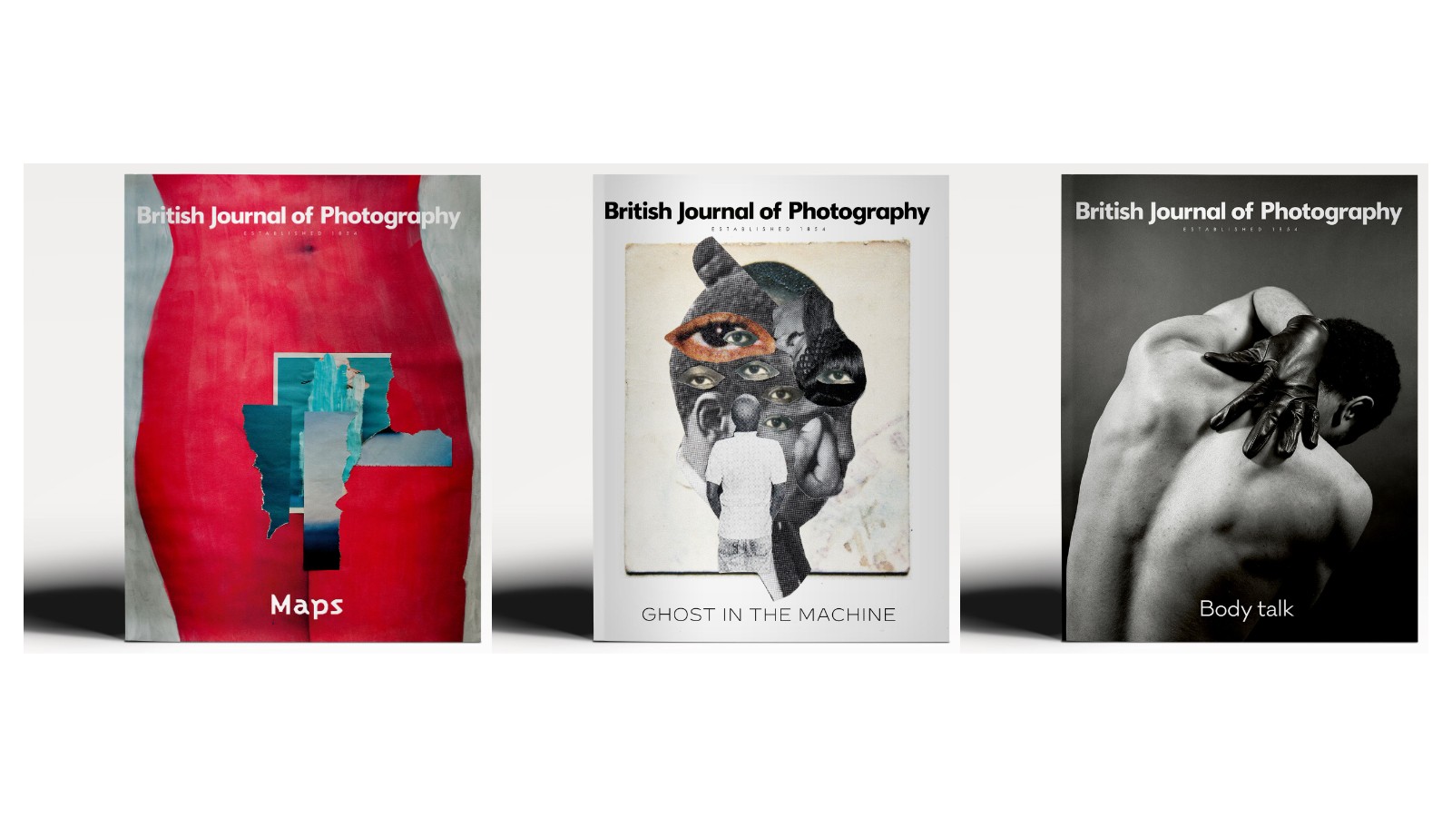 Portadas recientes de la edición impresa del British Journal of Photography